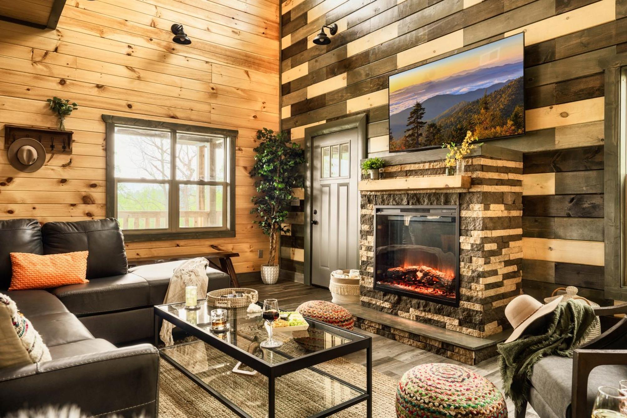 Mountainscape - Brand New Cabin W Views - Hottub - Firetable - Ps5 - Pooltable - 3 Pools Gatlinburg Exteriör bild